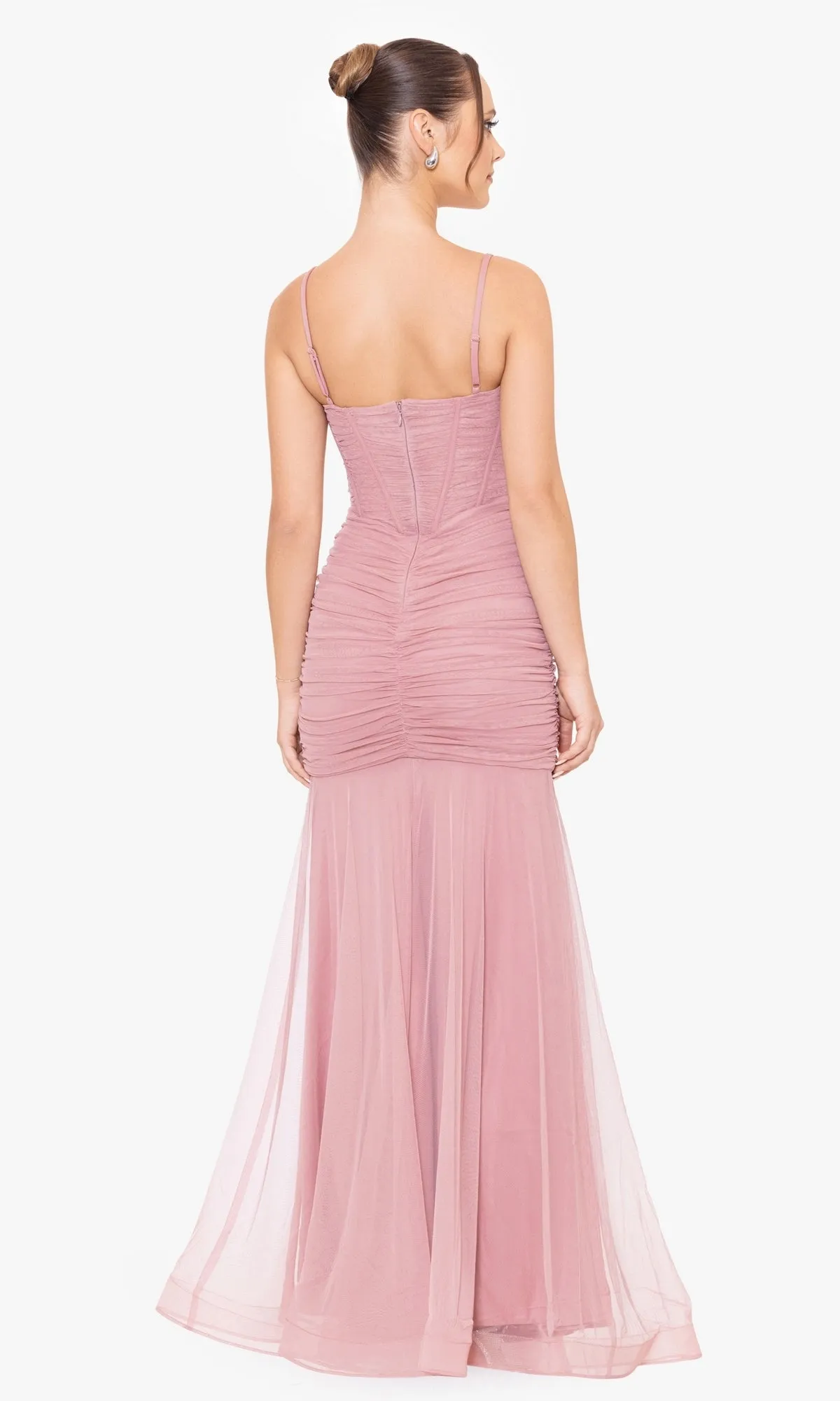 Corset-Bodice Long Mermaid Prom Dress 4682BN sold by PromGirl product image thumbnail 2