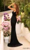 Amarra Notched Neck Long Beaded Prom Dress 94308 sold by PromGirl