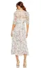 Short Sleeve Wedding Guest Dress: Mac Duggal 80111 sold by PromGirl