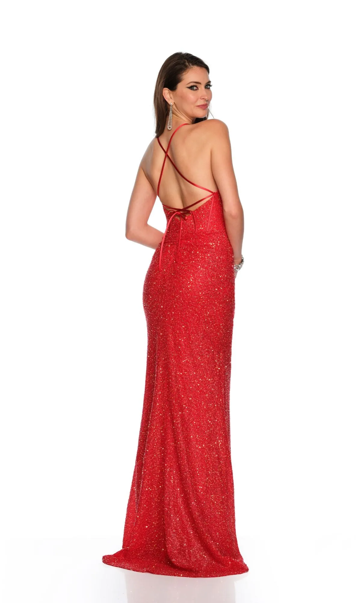 Long Formal Dress 11550 by Dave and Johnny sold by PromGirl product image thumbnail 2