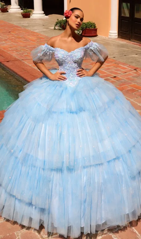 Quinceanera Dress 54312 By Amarra sold by PromGirl