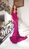 Sequin Long Prom Dress: Portia & Scarlett PS23519 sold by PromGirl
