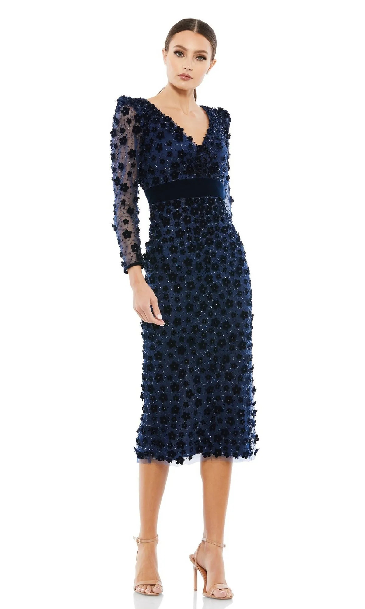 Short Wedding Guest Dress 67856 by Mac Duggal sold by PromGirl