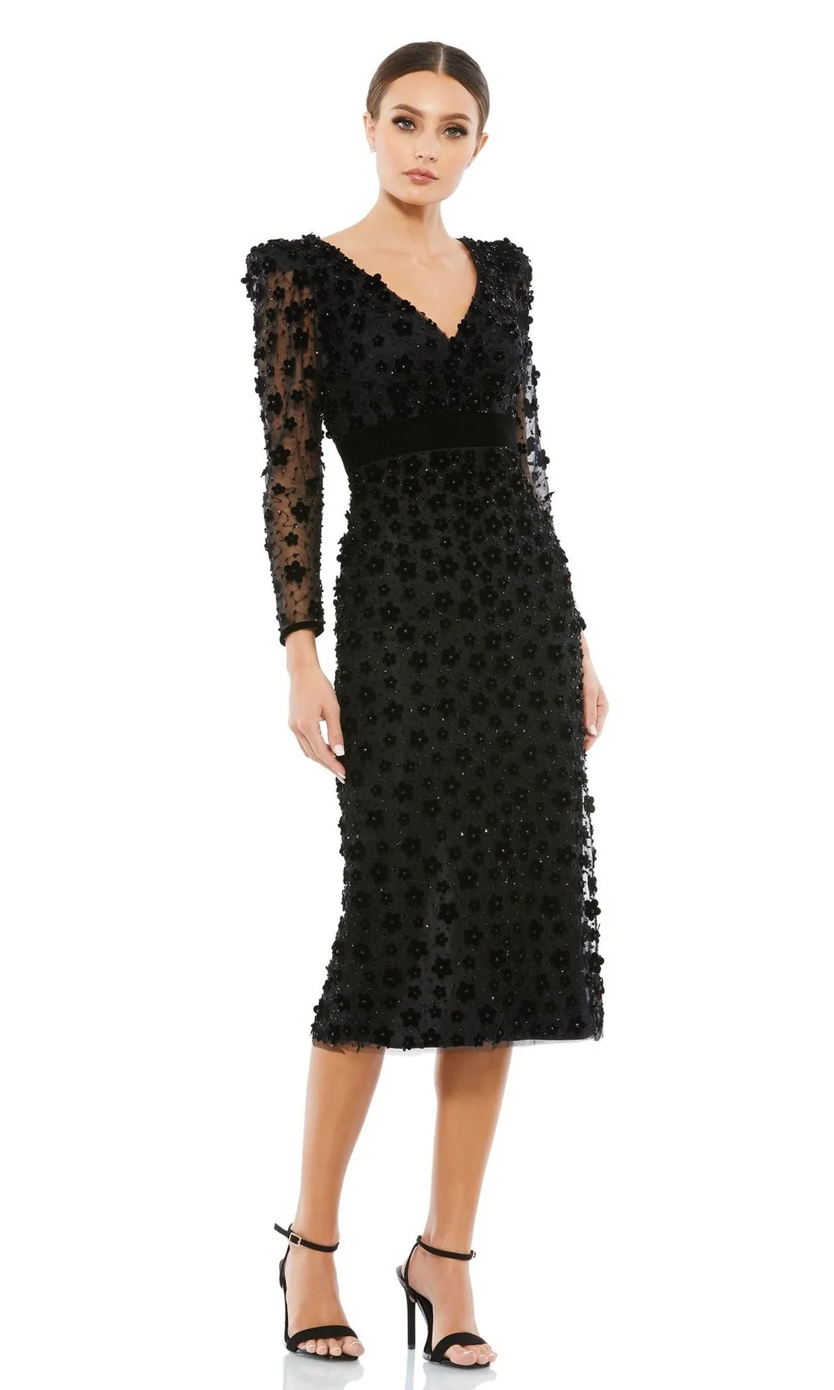 Short Wedding Guest Dress 67856 by Mac Duggal sold by PromGirl product image thumbnail 3