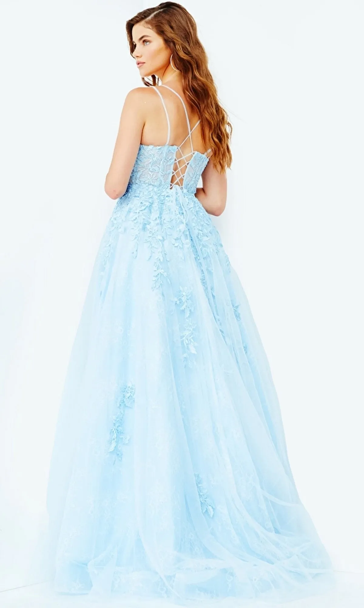 Long Prom Dress JVN06644 by JVN by Jovani sold by PromGirl product image thumbnail 4