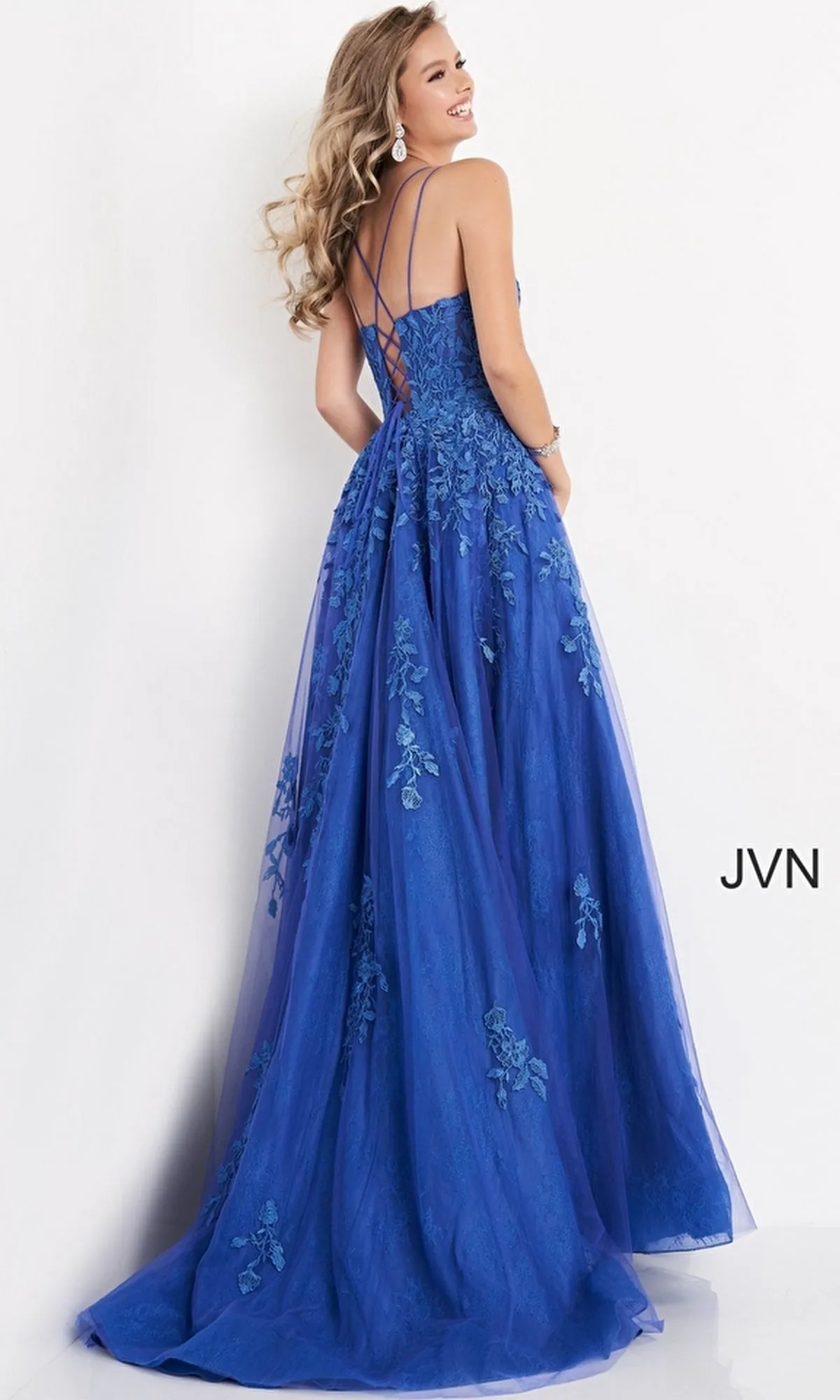 Long Prom Dress JVN06644 by JVN by Jovani sold by PromGirl product image thumbnail 2