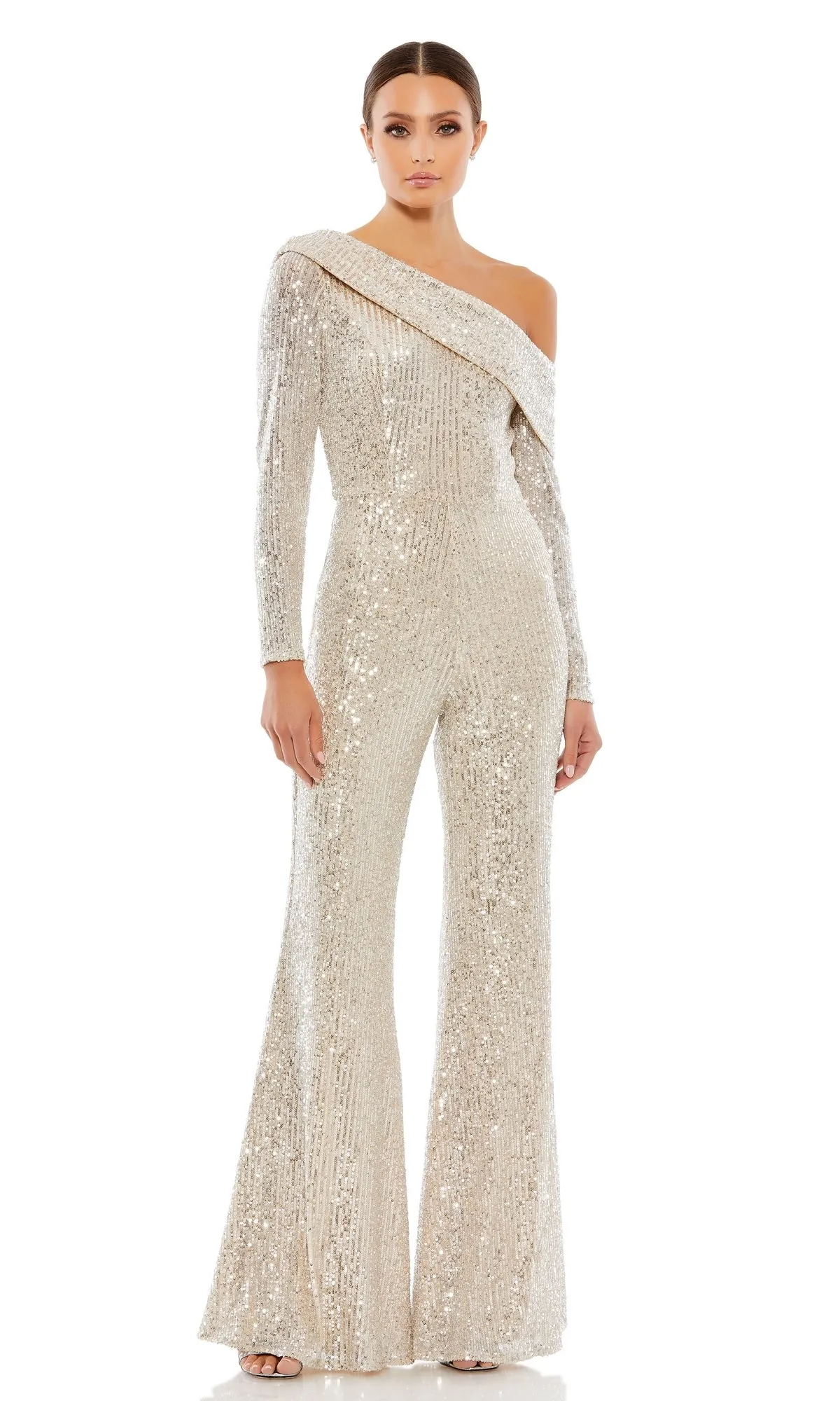 Sequin Formal Jumpsuit 26596 by Mac Duggal sold by PromGirl product image thumbnail 3