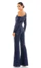 Sequin Formal Jumpsuit 26596 by Mac Duggal sold by PromGirl