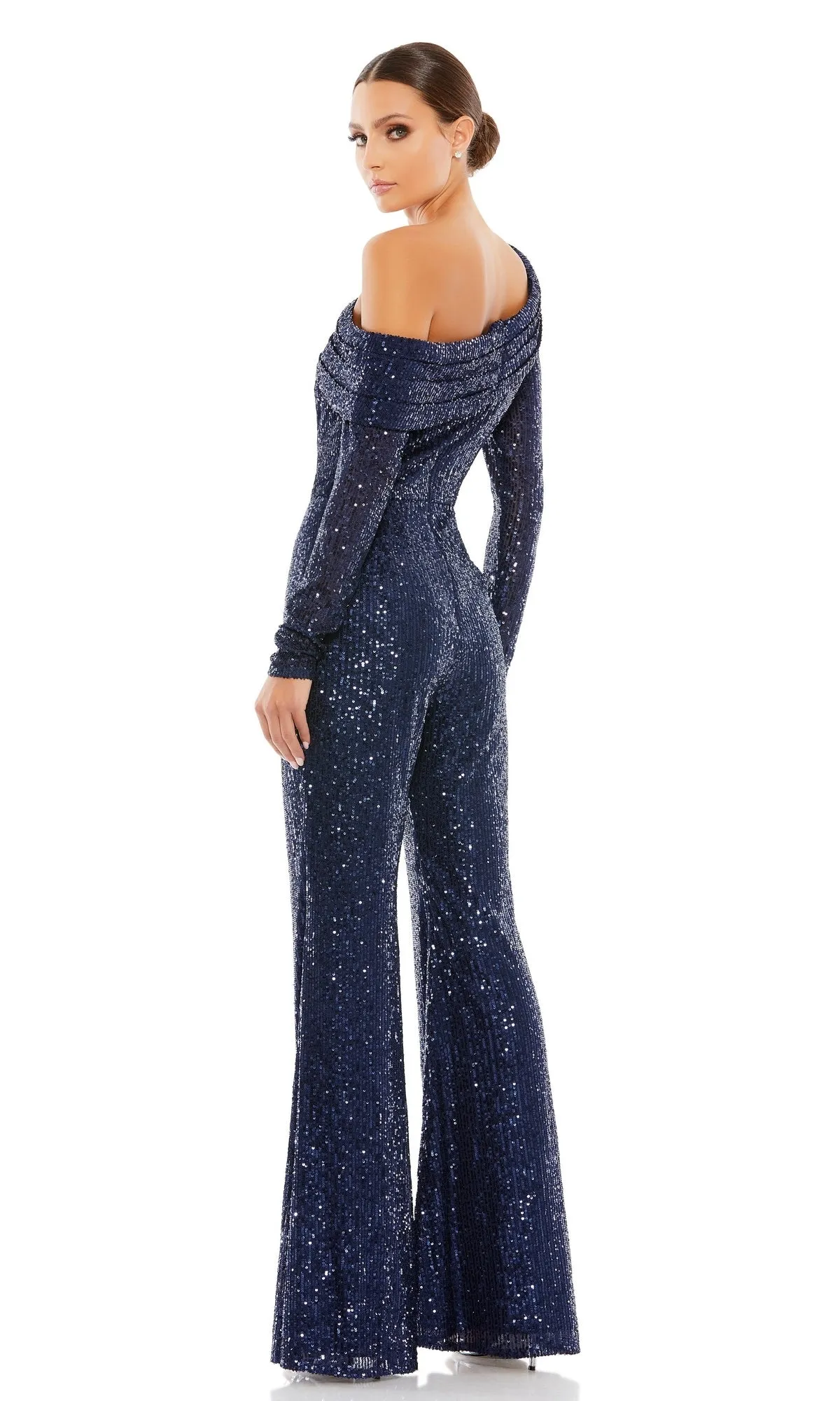 Sequin Formal Jumpsuit 26596 by Mac Duggal sold by PromGirl product image thumbnail 2
