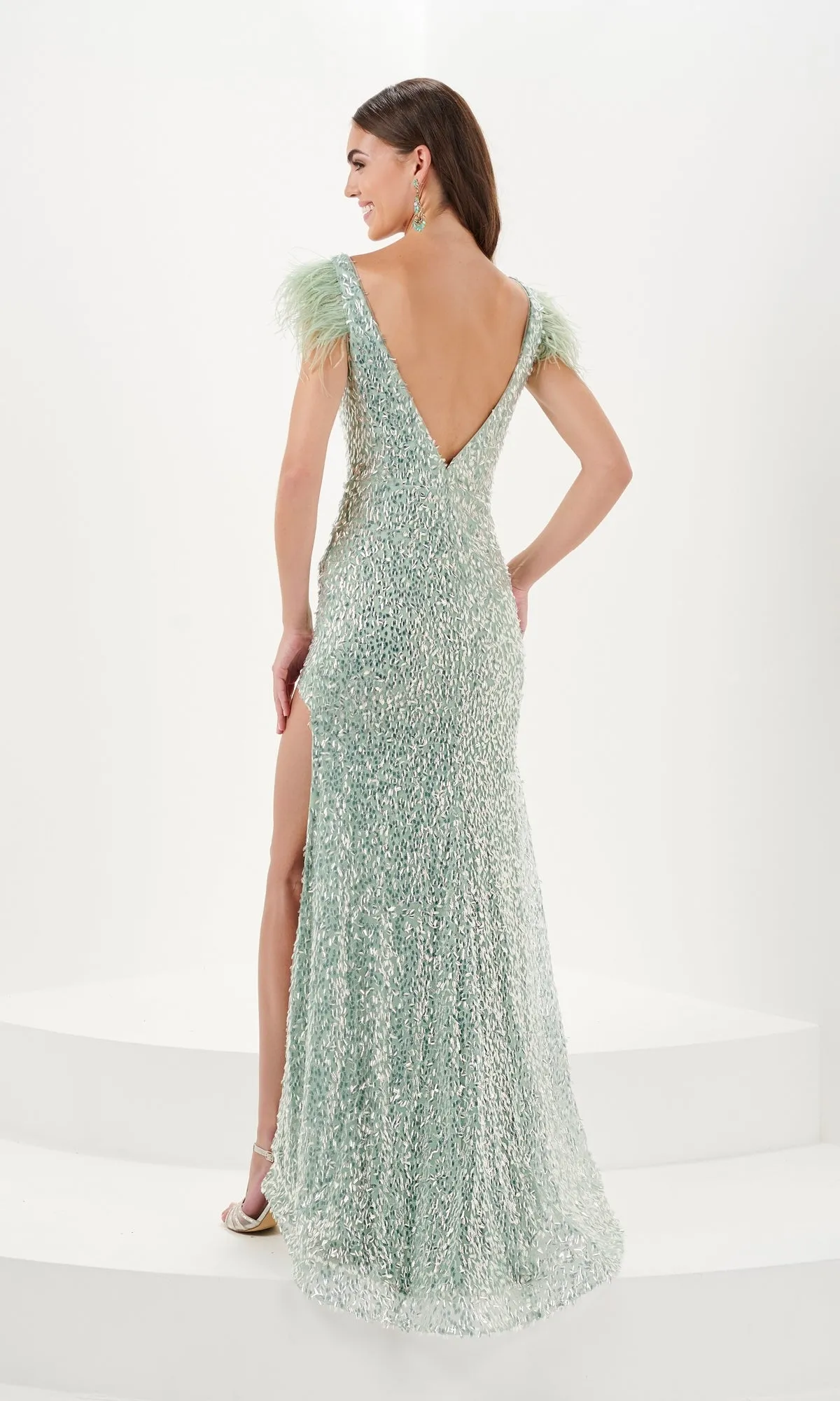 Long Prom Dress 16055 by Tiffany sold by PromGirl product image thumbnail 2