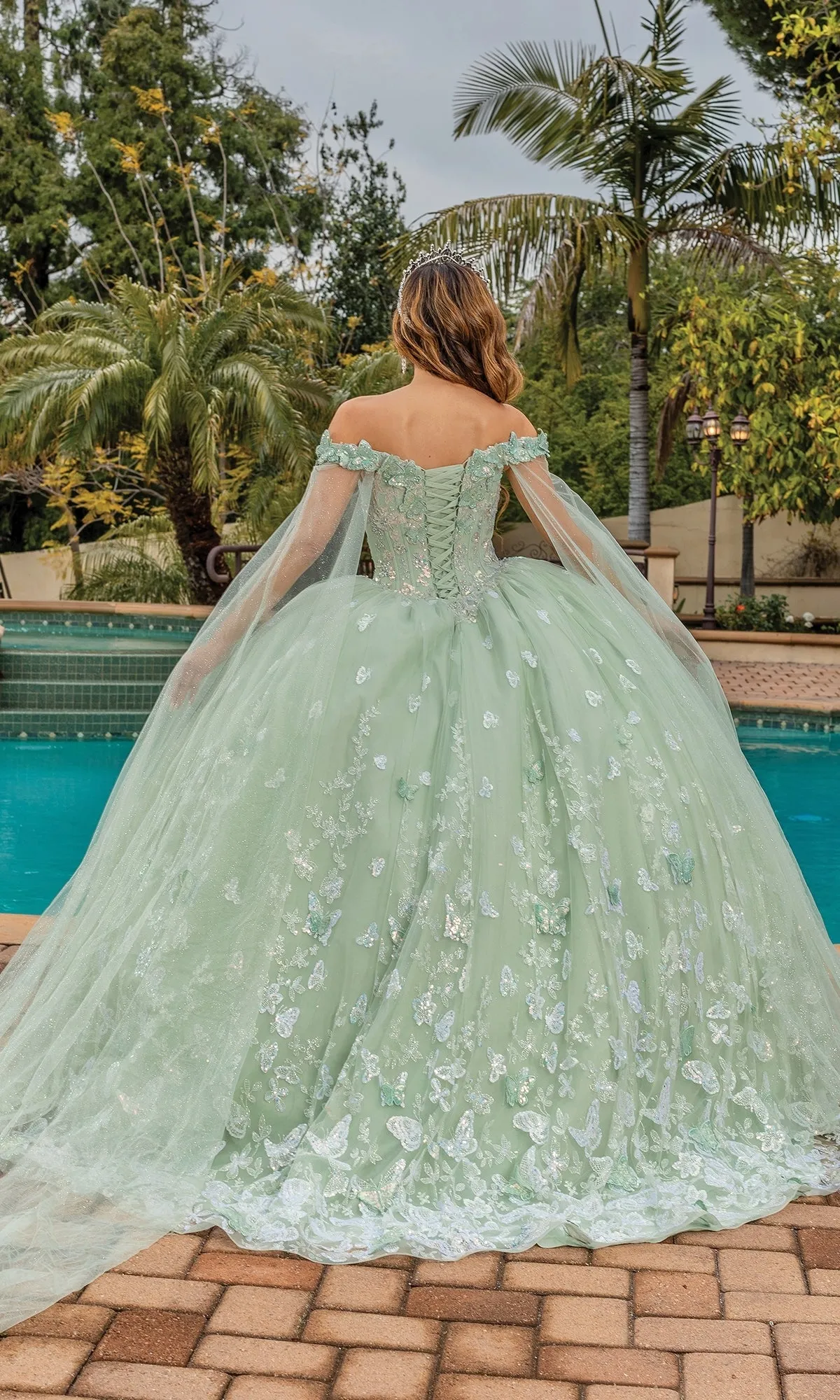 Quinceanera Dress 1852 By Dancing Queen sold by PromGirl product image thumbnail 4