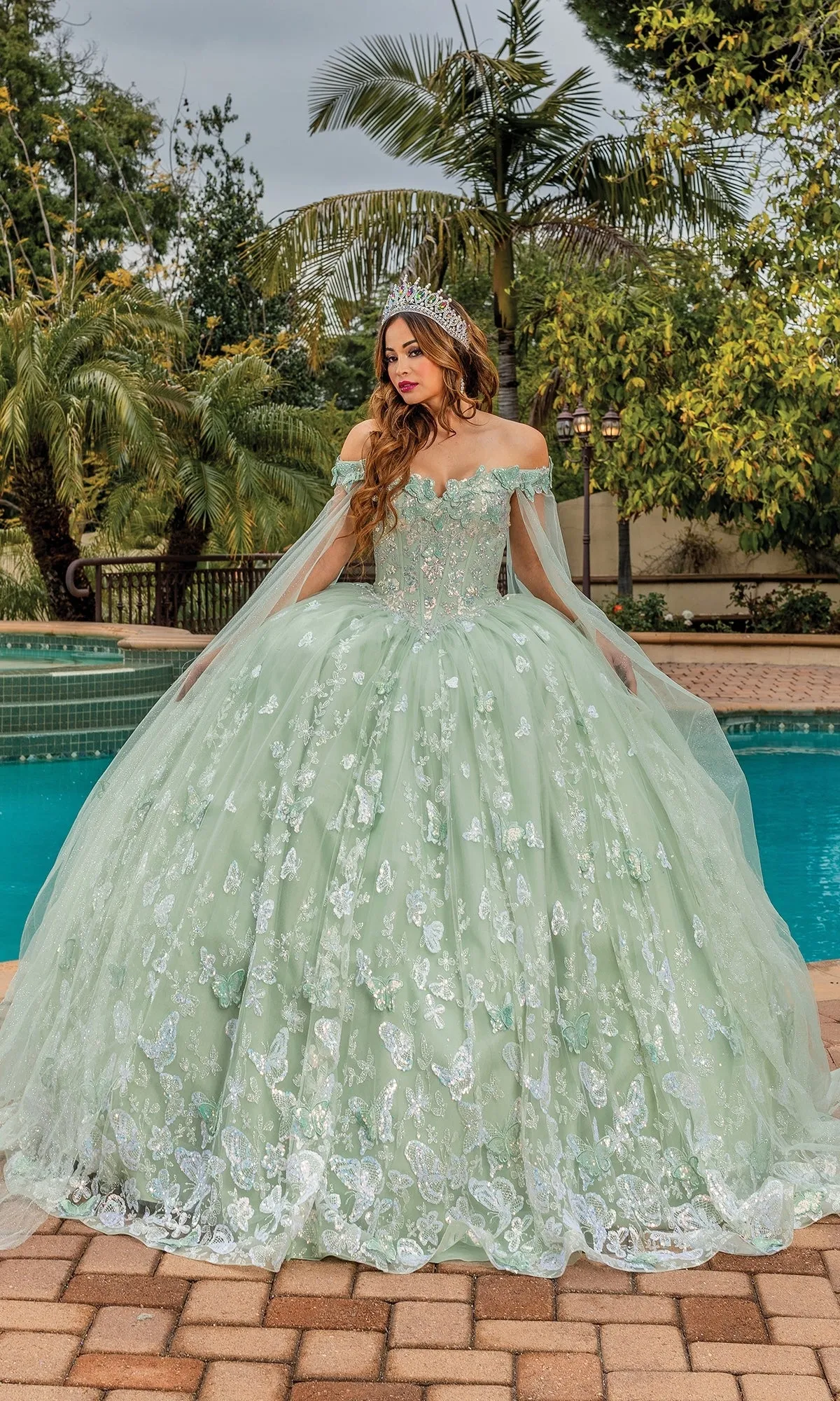 Quinceanera Dress 1852 By Dancing Queen sold by PromGirl product image thumbnail 3