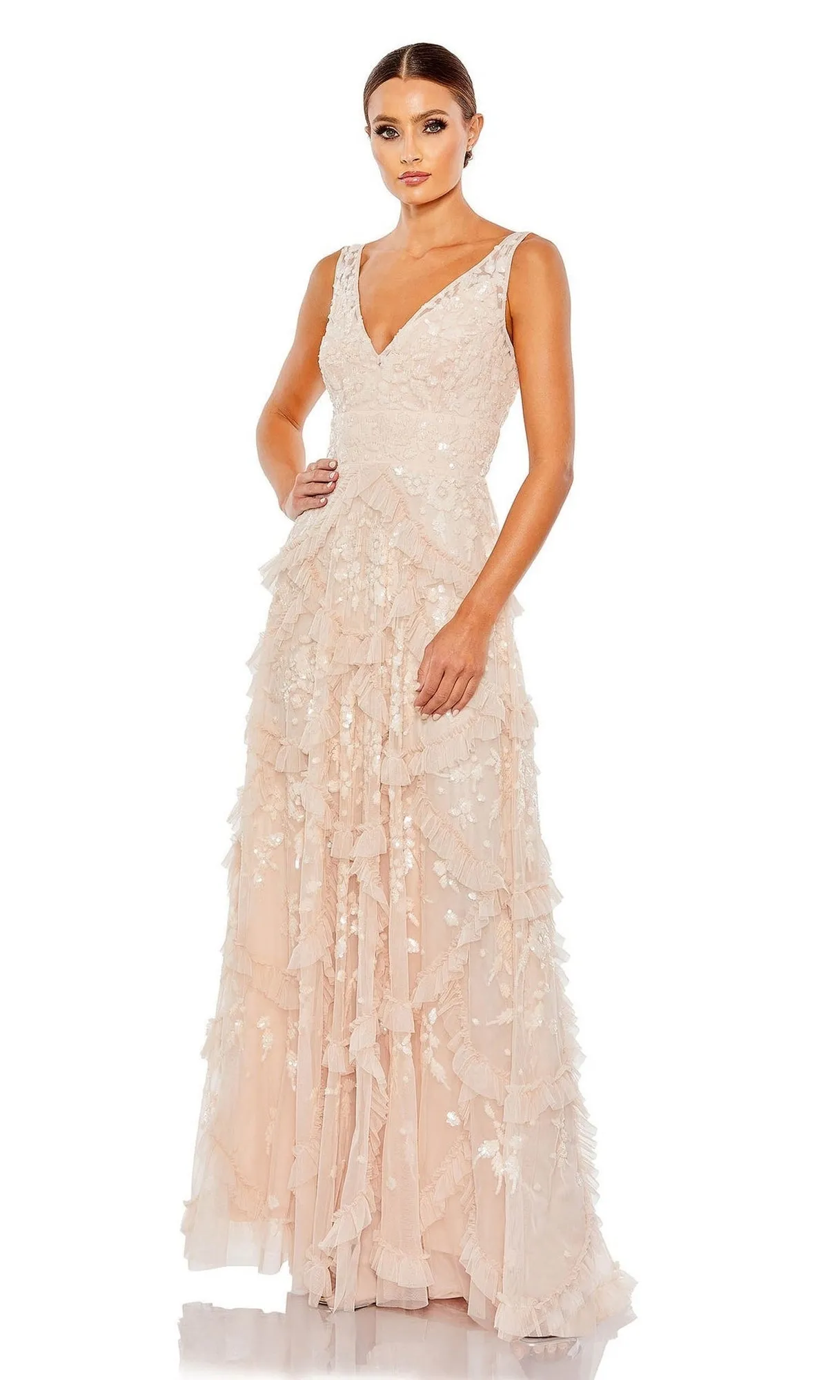 Long Formal Dress 9162 by Mac Duggal sold by PromGirl