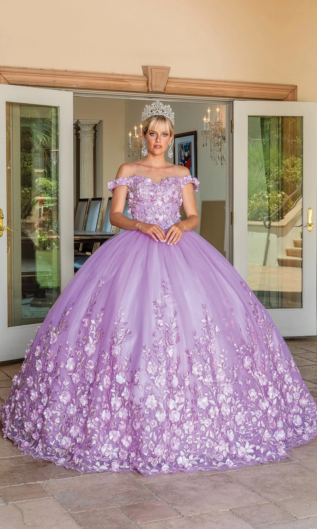 Quinceanera Dress 1569 by Dancing Queen sold by PromGirl product image thumbnail 4