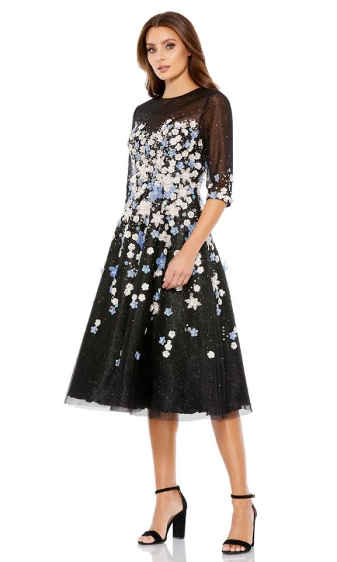 Short Wedding Guest Dress 11161 by Mac Duggal sold by PromGirl