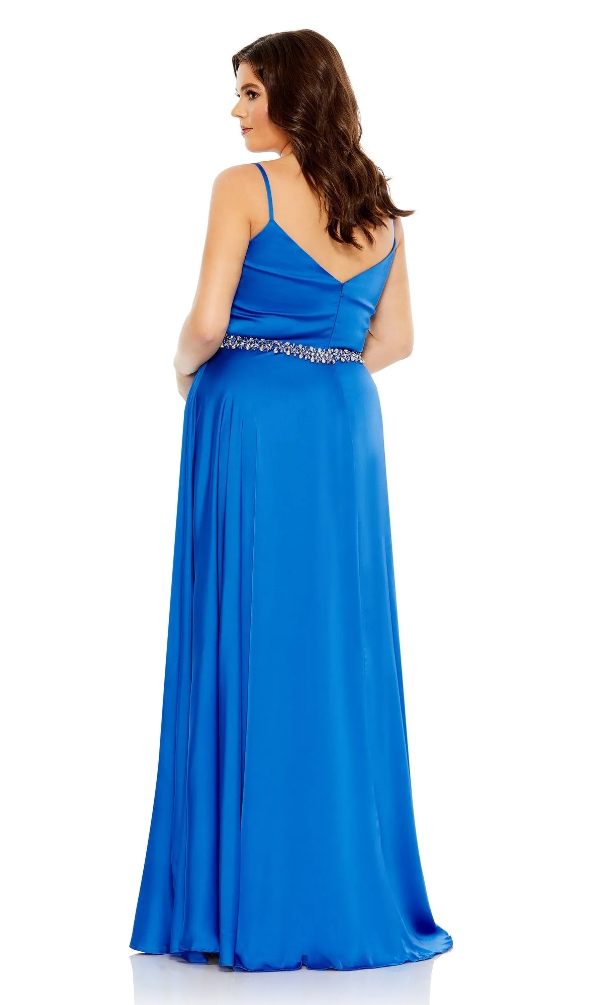 Long Plus-Size Formal Dress 49575 by Mac Duggal sold by PromGirl product image thumbnail 2