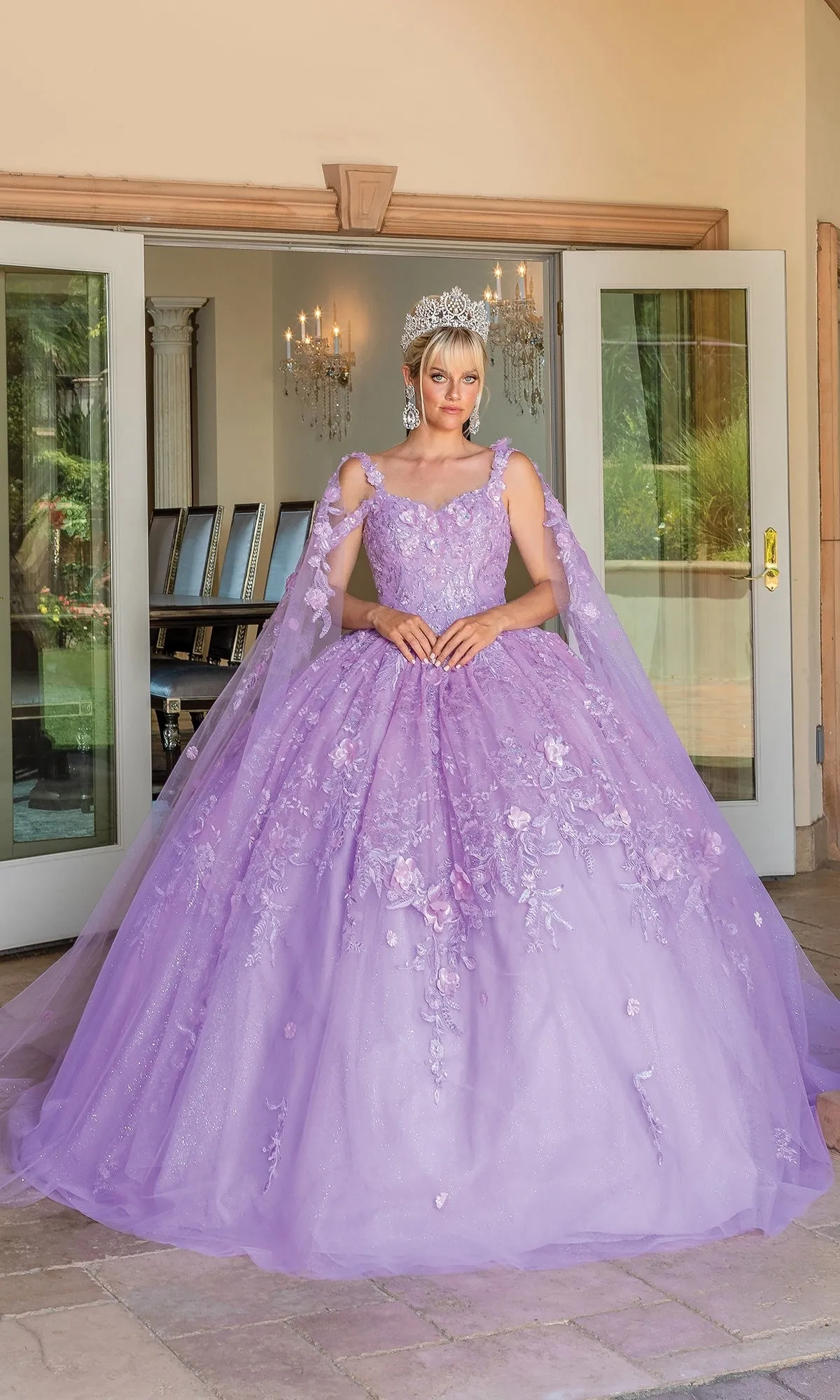 Quinceanera Dress 1664 By Dancing Queen sold by PromGirl product image thumbnail 3