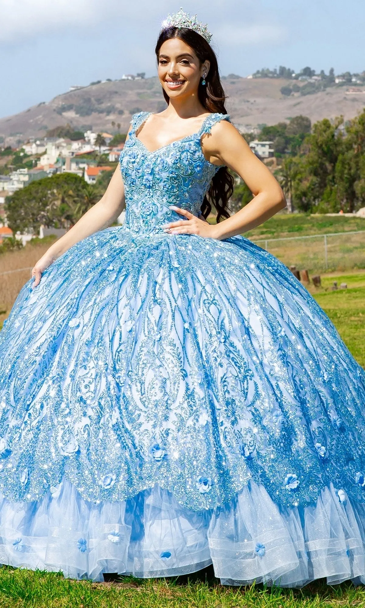 Quinceanera Ball Gown 8110J sold by PromGirl