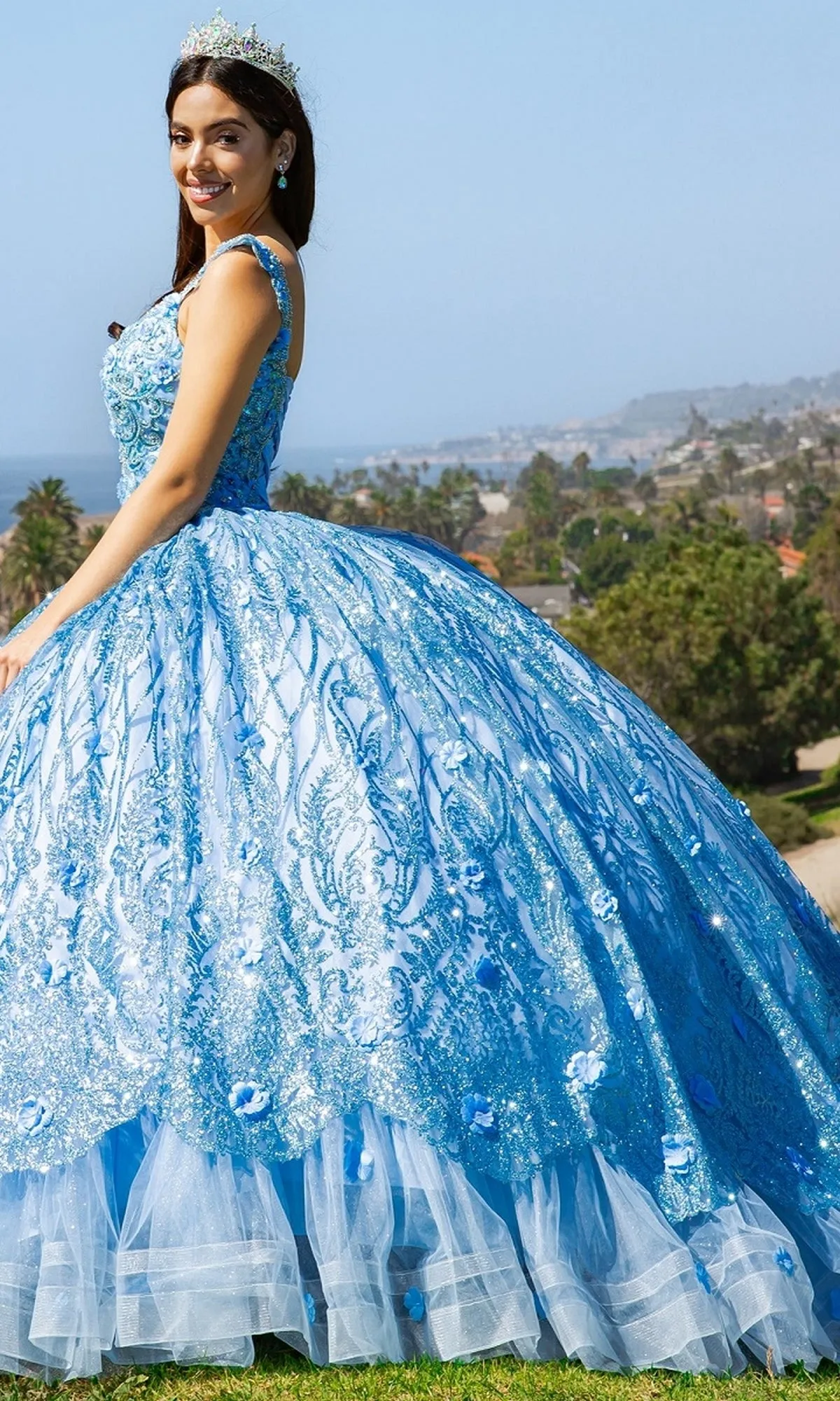Quinceanera Ball Gown 8110J sold by PromGirl product image thumbnail 4