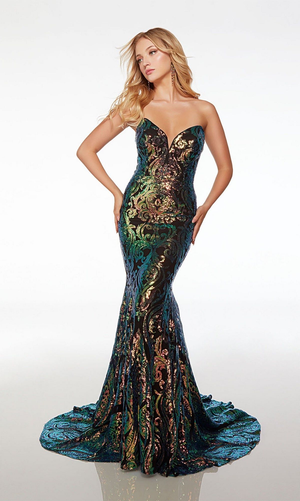 Alyce Long Prom Dress 61597 sold by PromGirl