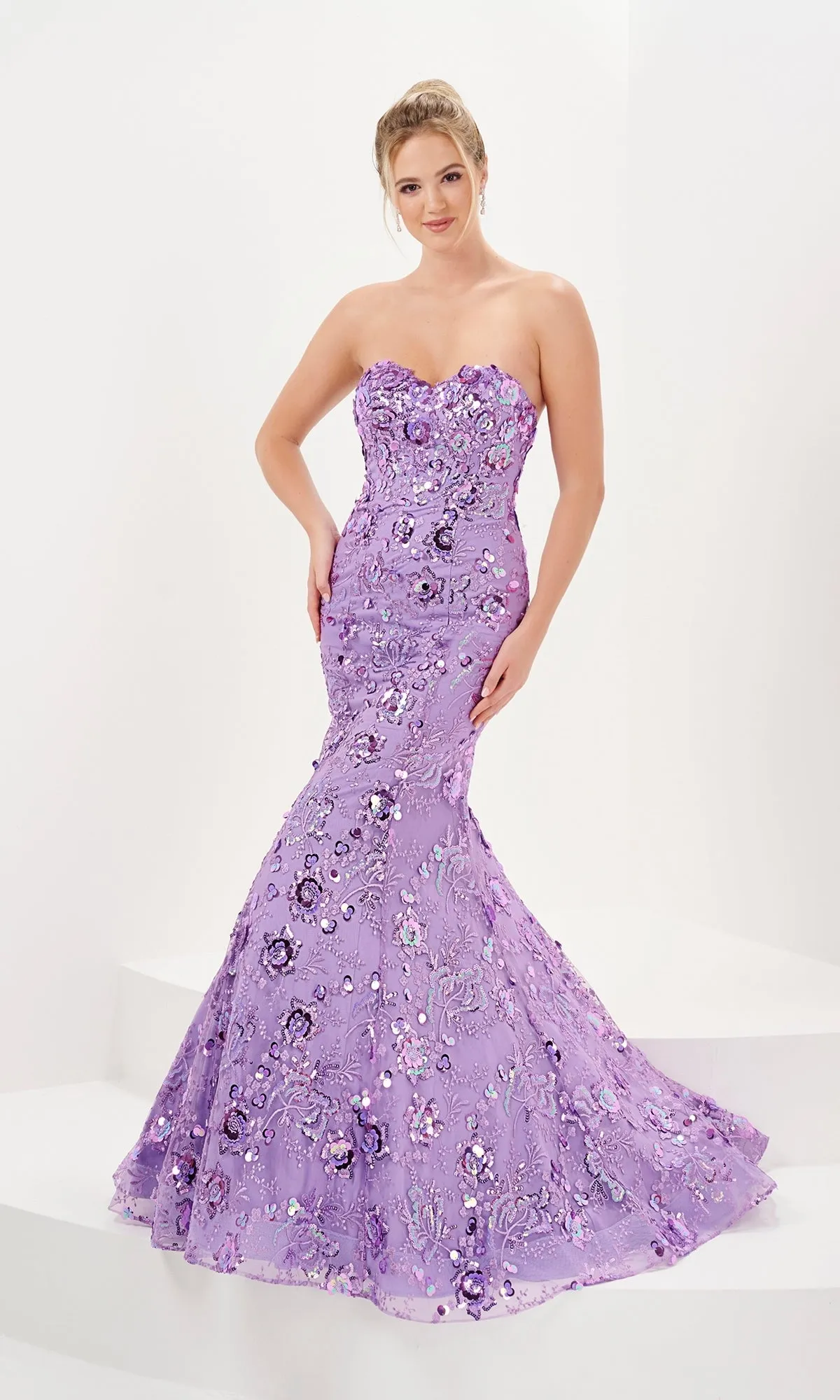 Long Prom Dress 16052 by Tiffany sold by PromGirl product image thumbnail 3