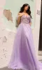 Off-the-Shoulder Long Pastel Prom Dress J1324 sold by PromGirl