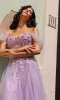 Off-the-Shoulder Long Pastel Prom Dress J1324 sold by PromGirl