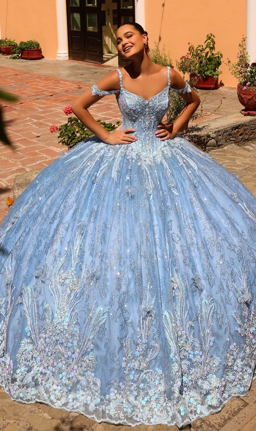 Quinceanera Dress 54310 By Amarra sold by PromGirl