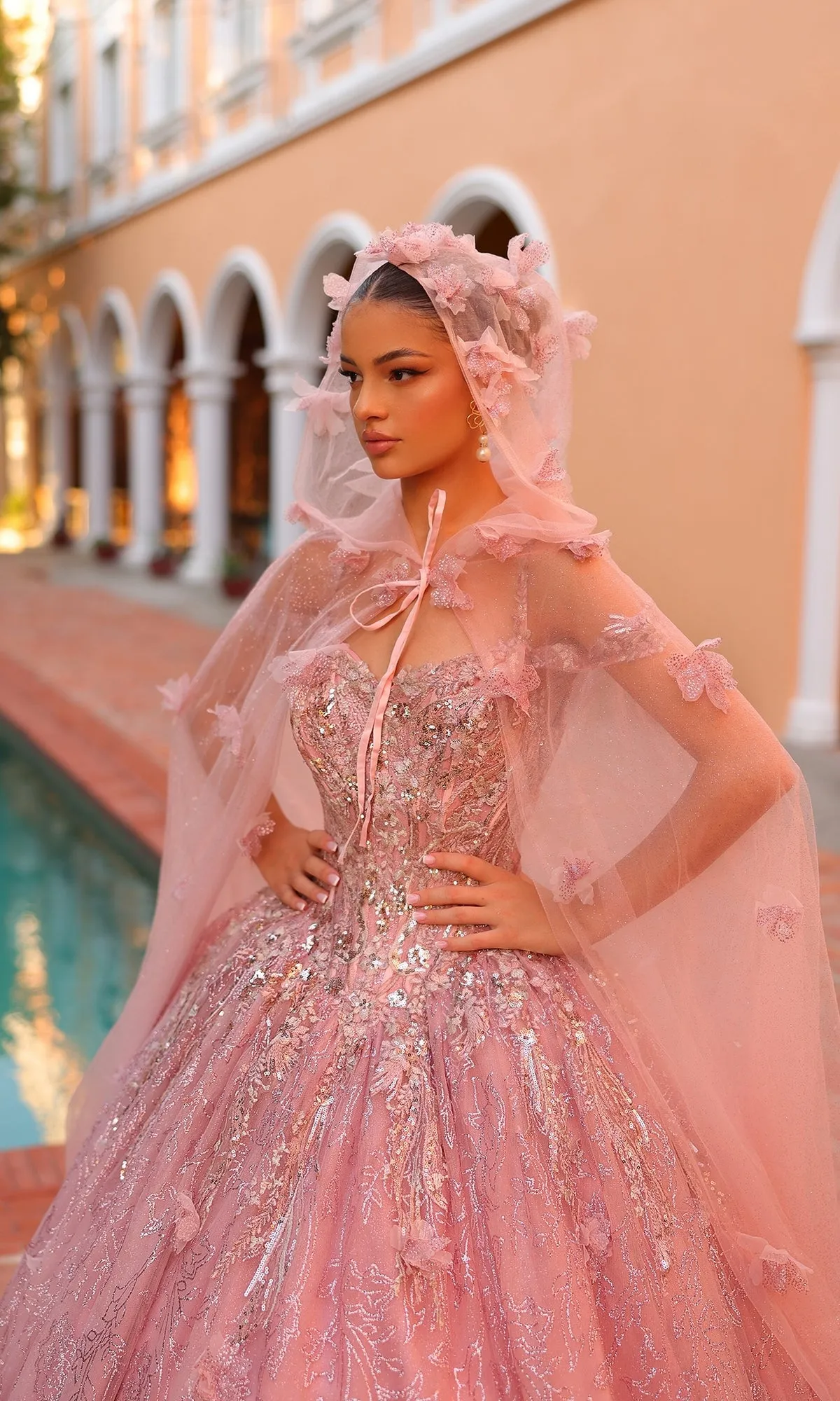 Quinceanera Dress 54310 By Amarra sold by PromGirl product image thumbnail 4