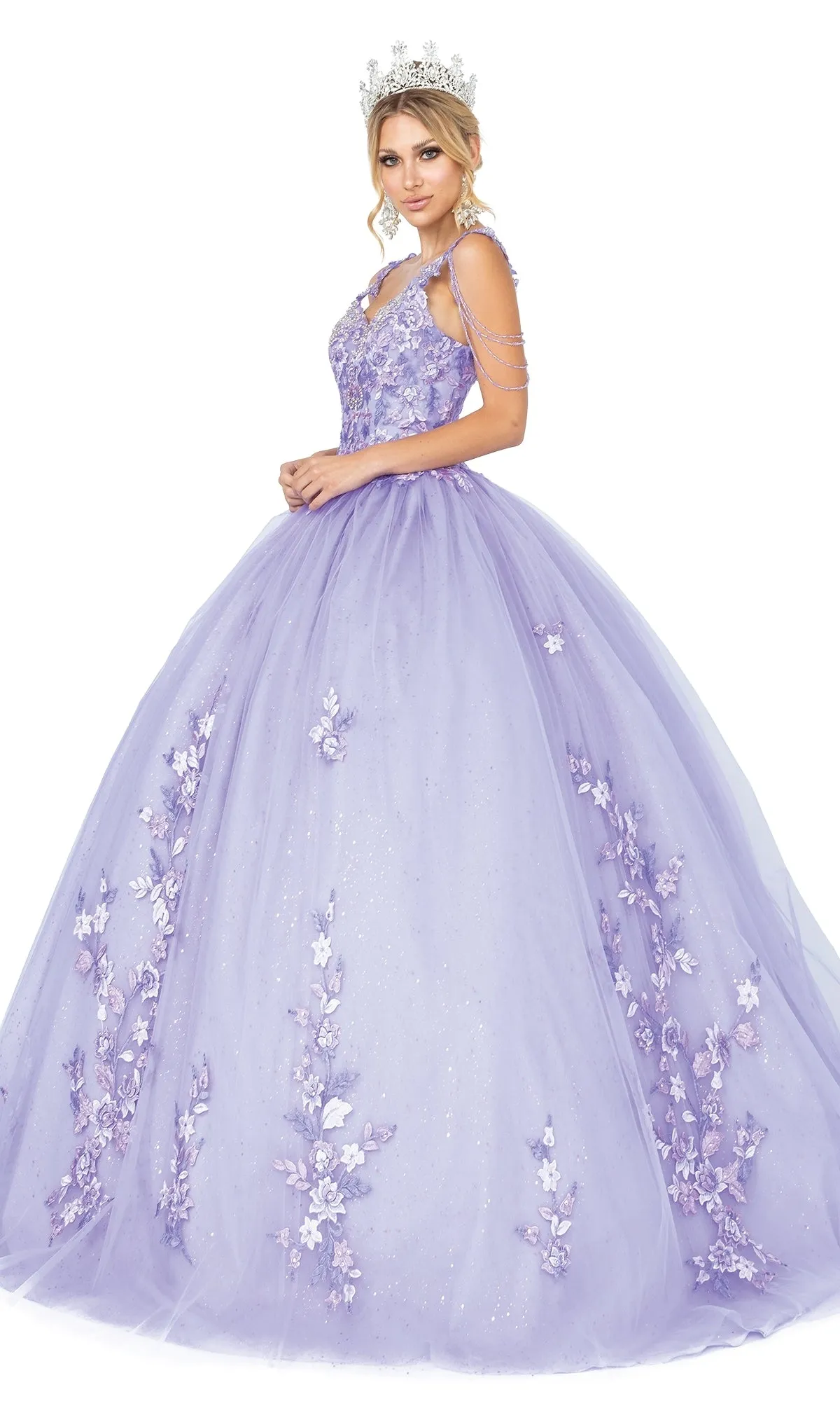 Quinceanera Dress 1546 by Dancing Queen sold by PromGirl product image thumbnail 3
