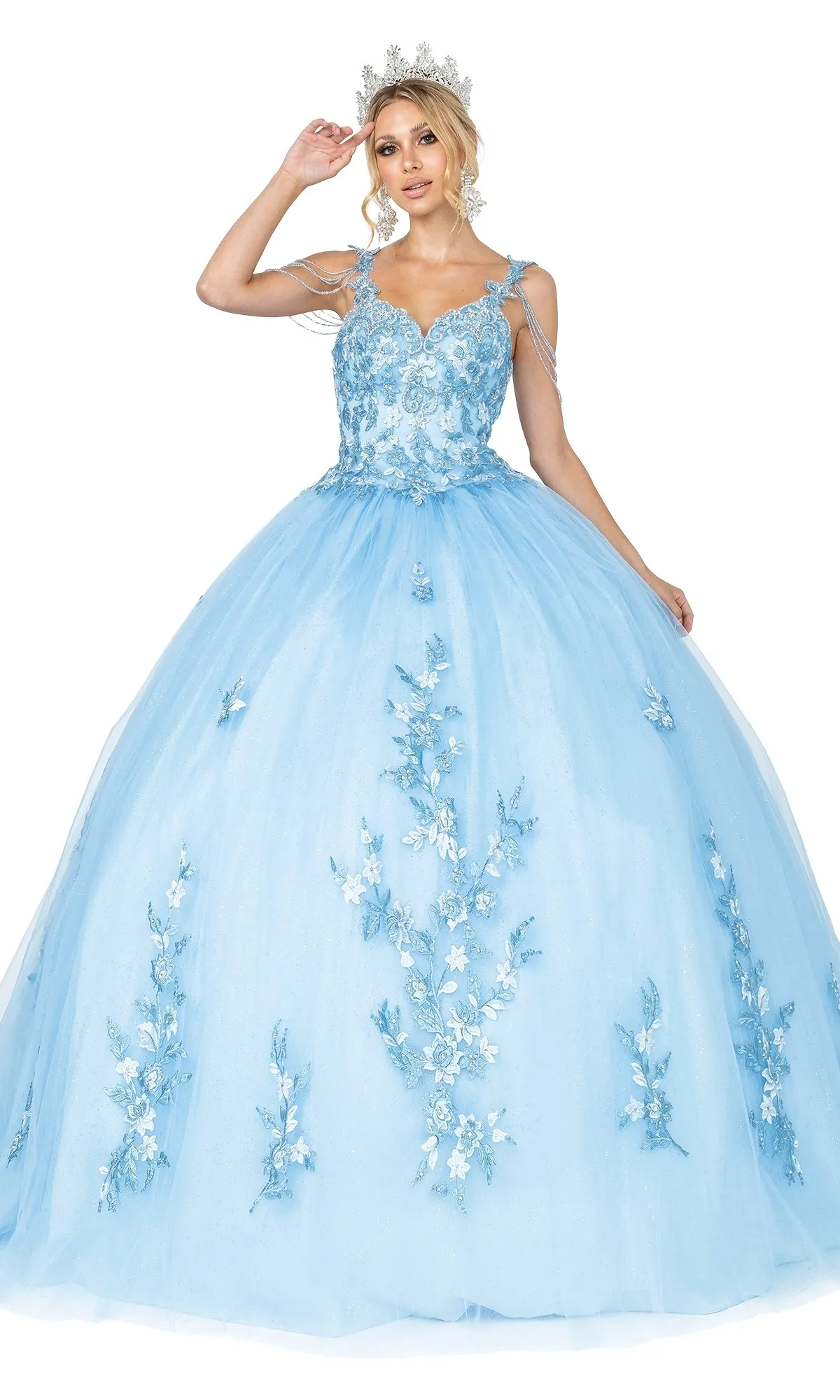 Quinceanera Dress 1546 by Dancing Queen sold by PromGirl product image thumbnail 4