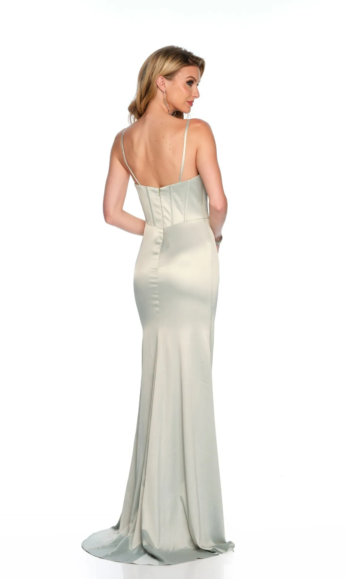 Dave & Johnny Long Prom Dress 11657 sold by PromGirl product image thumbnail 2