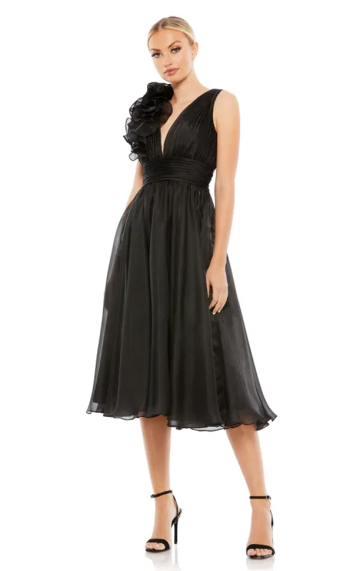 Short Wedding Guest Dress 70165 by Mac Duggal sold by PromGirl