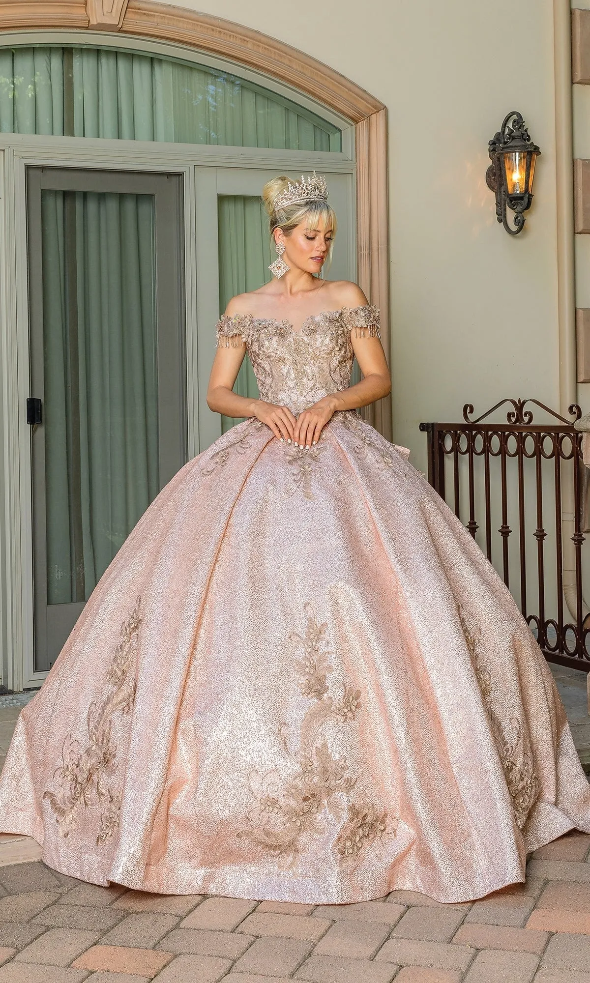 Quinceanera Dress 1658 By Dancing Queen sold by PromGirl product image thumbnail 3
