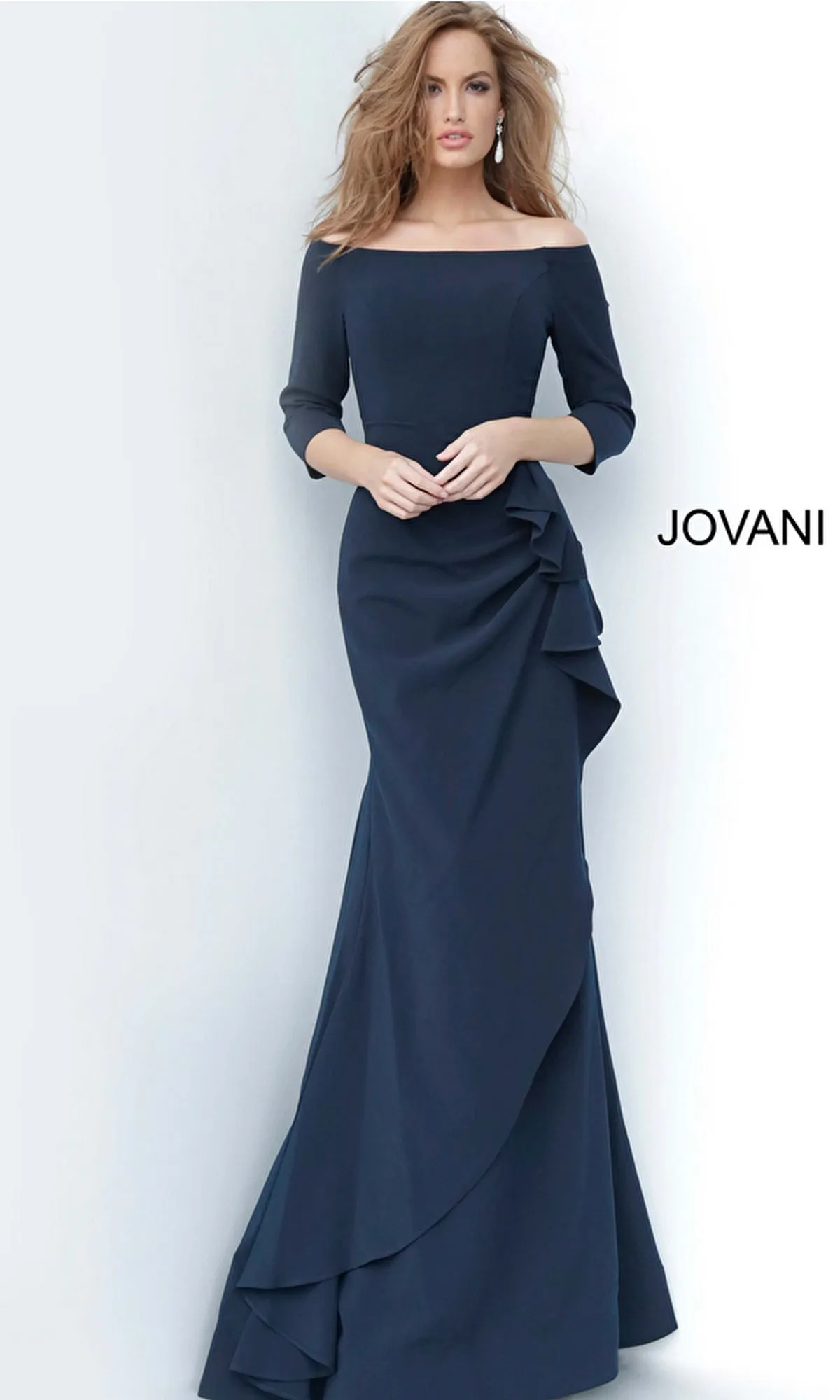 Jovani Mother-of-the-Bride Long Formal Dress 00446 sold by PromGirl product image thumbnail 3