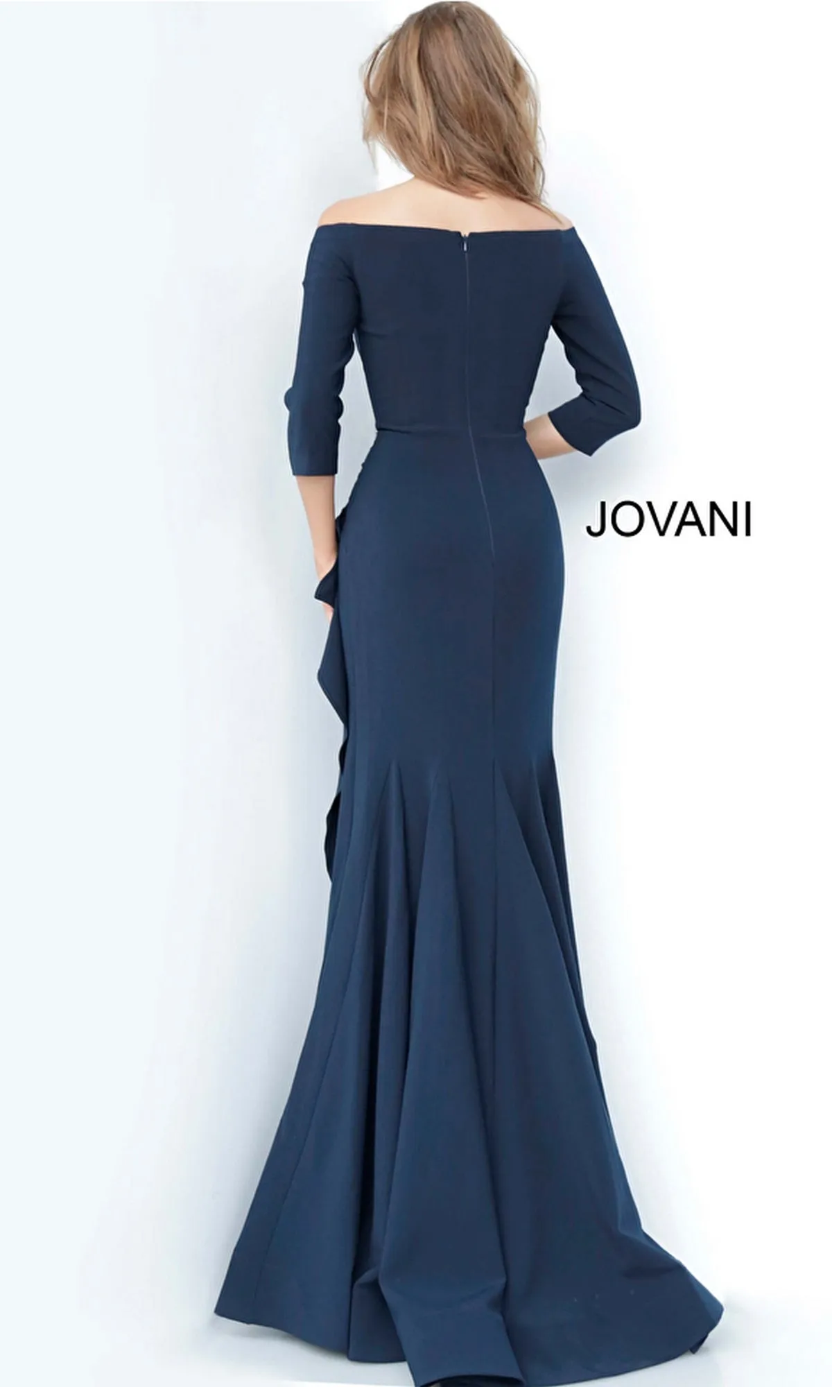 Jovani Mother-of-the-Bride Long Formal Dress 00446 sold by PromGirl product image thumbnail 4