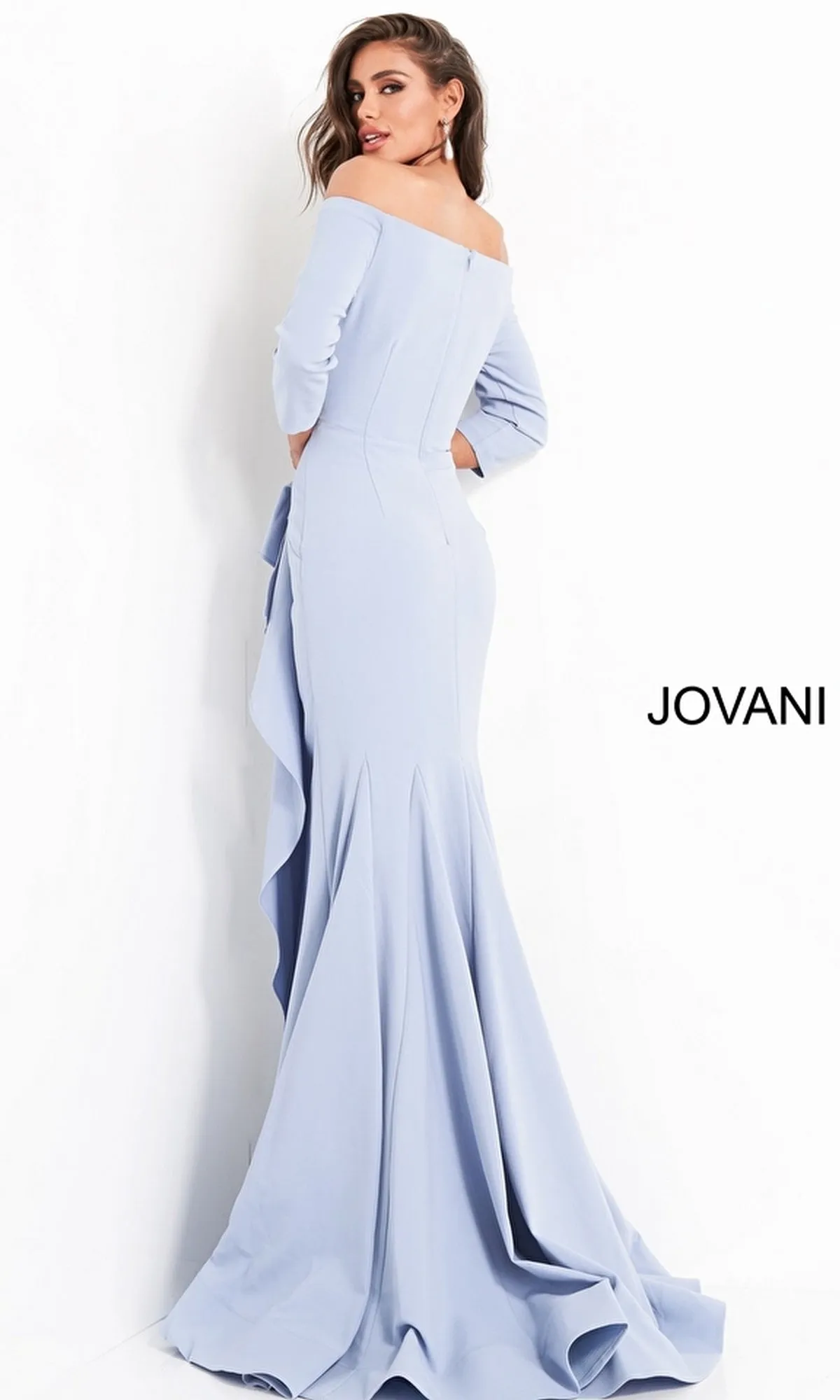 Jovani Mother-of-the-Bride Long Formal Dress 00446 sold by PromGirl product image thumbnail 2