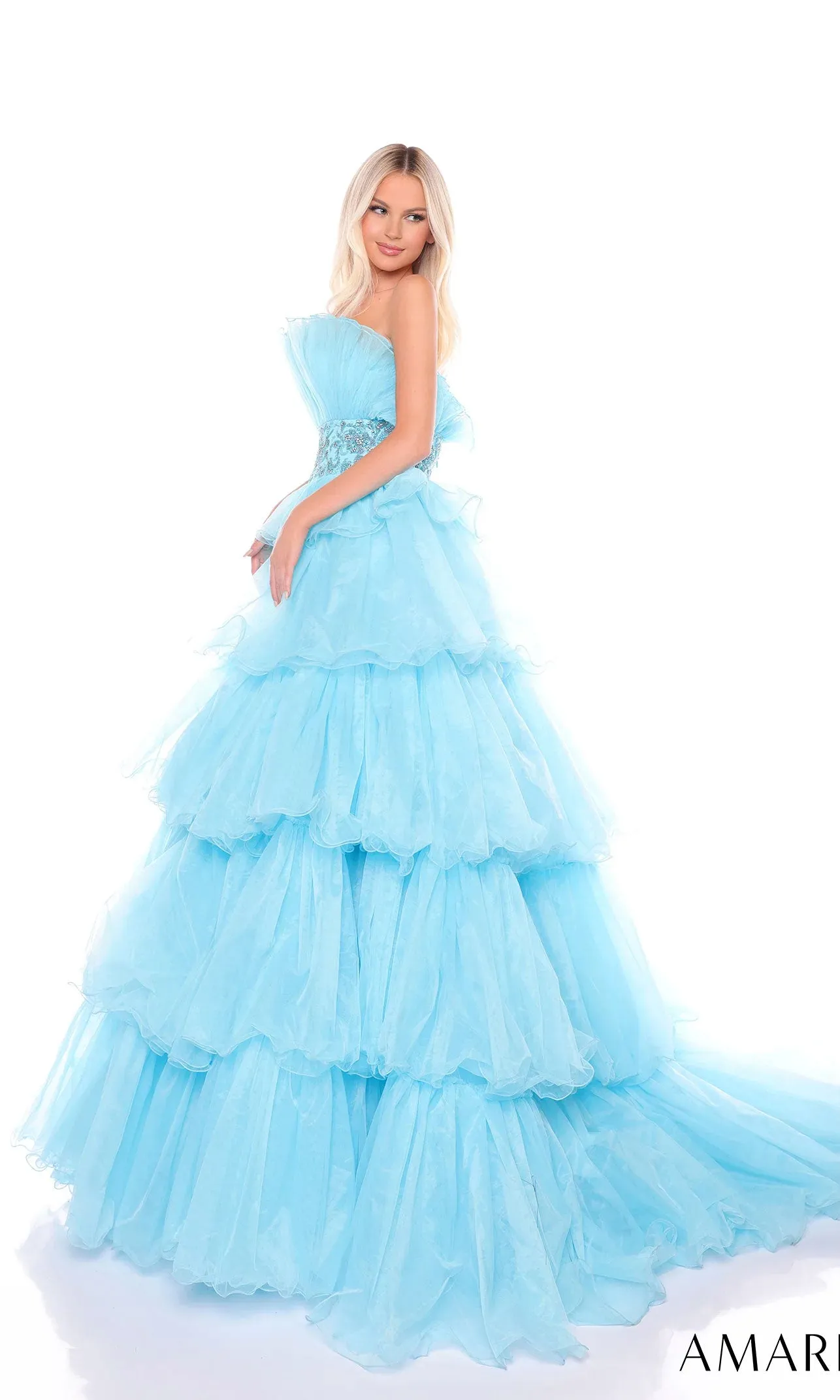 Long Formal Dress 88083 by Amarra sold by PromGirl product image thumbnail 2