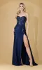 Amelia Couture Sheer-Corset Prom Dress TM1019 sold by PromGirl