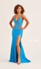 Ellie Wilde Long Designer Prom Dress EW35063 sold by PromGirl