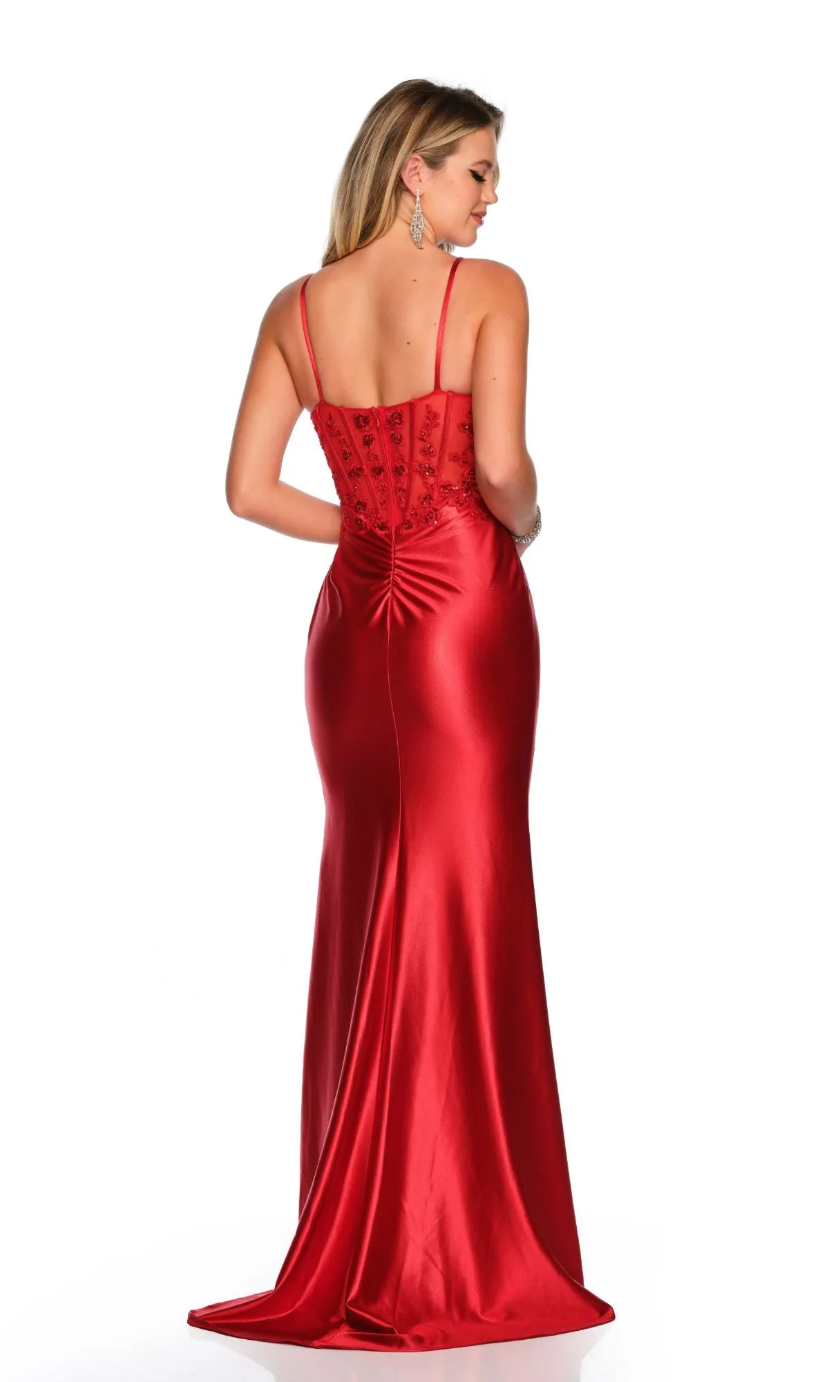 Long Formal Dress 11537 by Dave and Johnny sold by PromGirl product image thumbnail 2