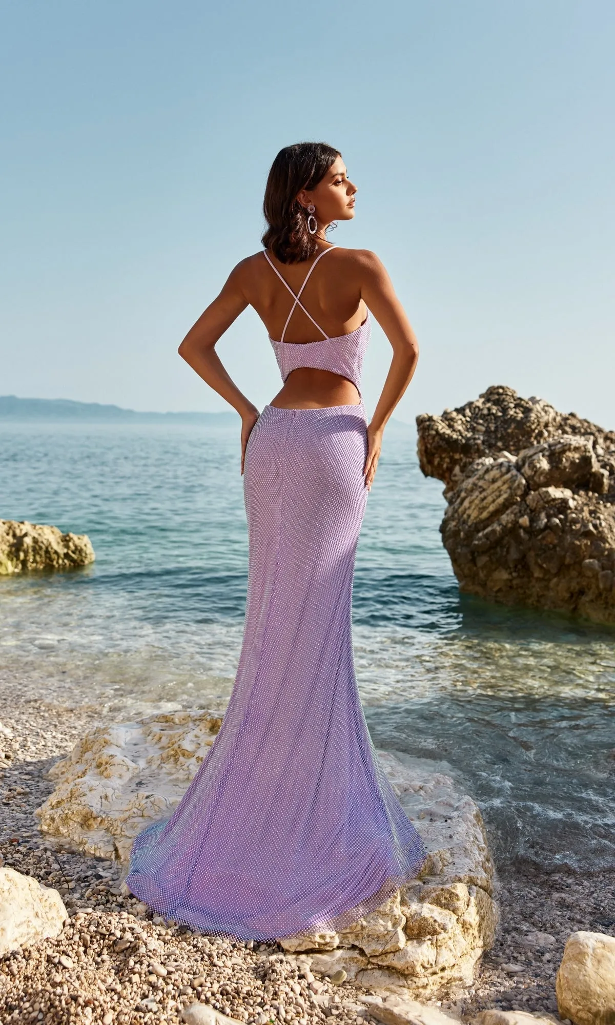 Long Prom Dress 12161 by Blush sold by PromGirl product image thumbnail 2