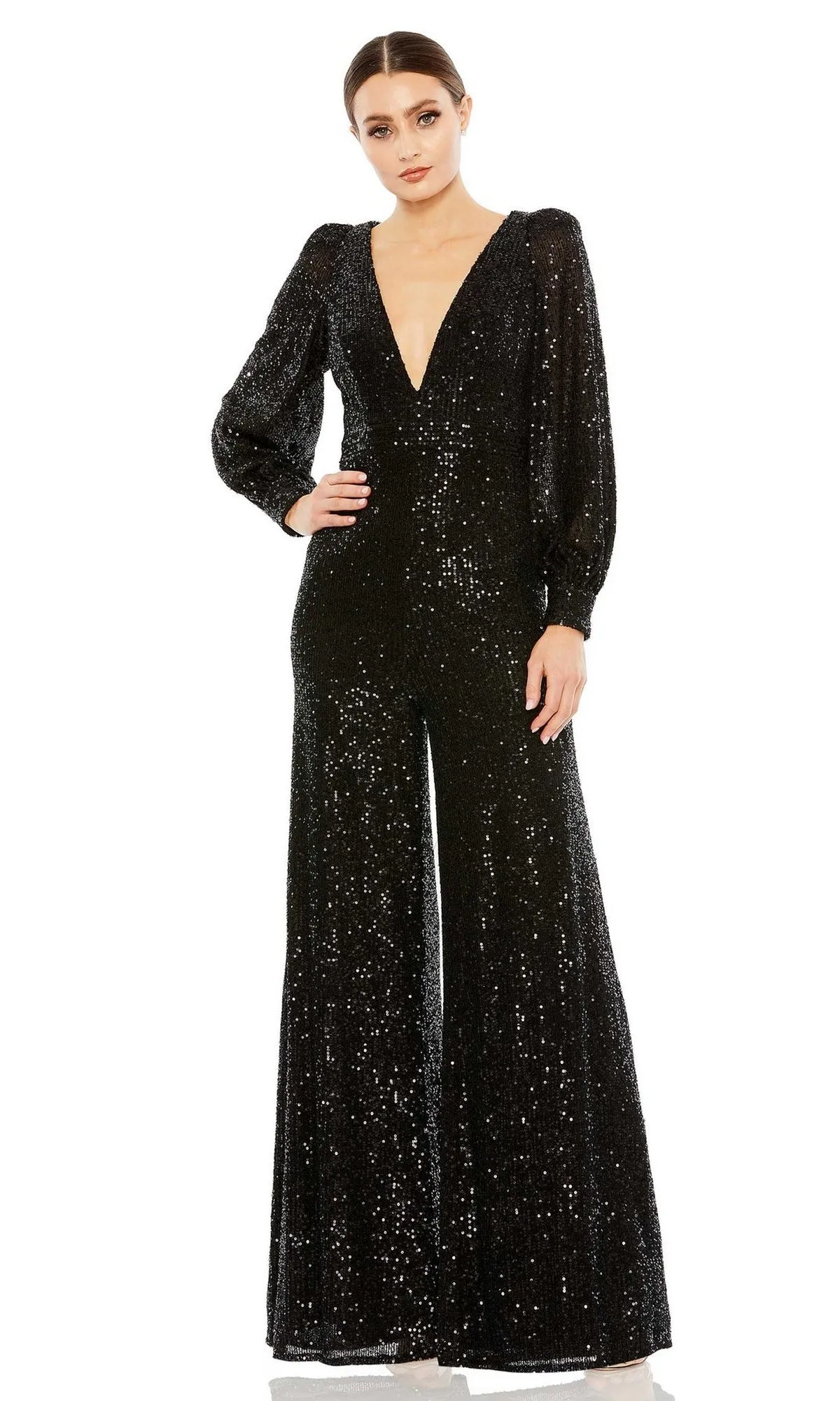 Long Formal Jumpsuit 42028 by Mac Duggal sold by PromGirl