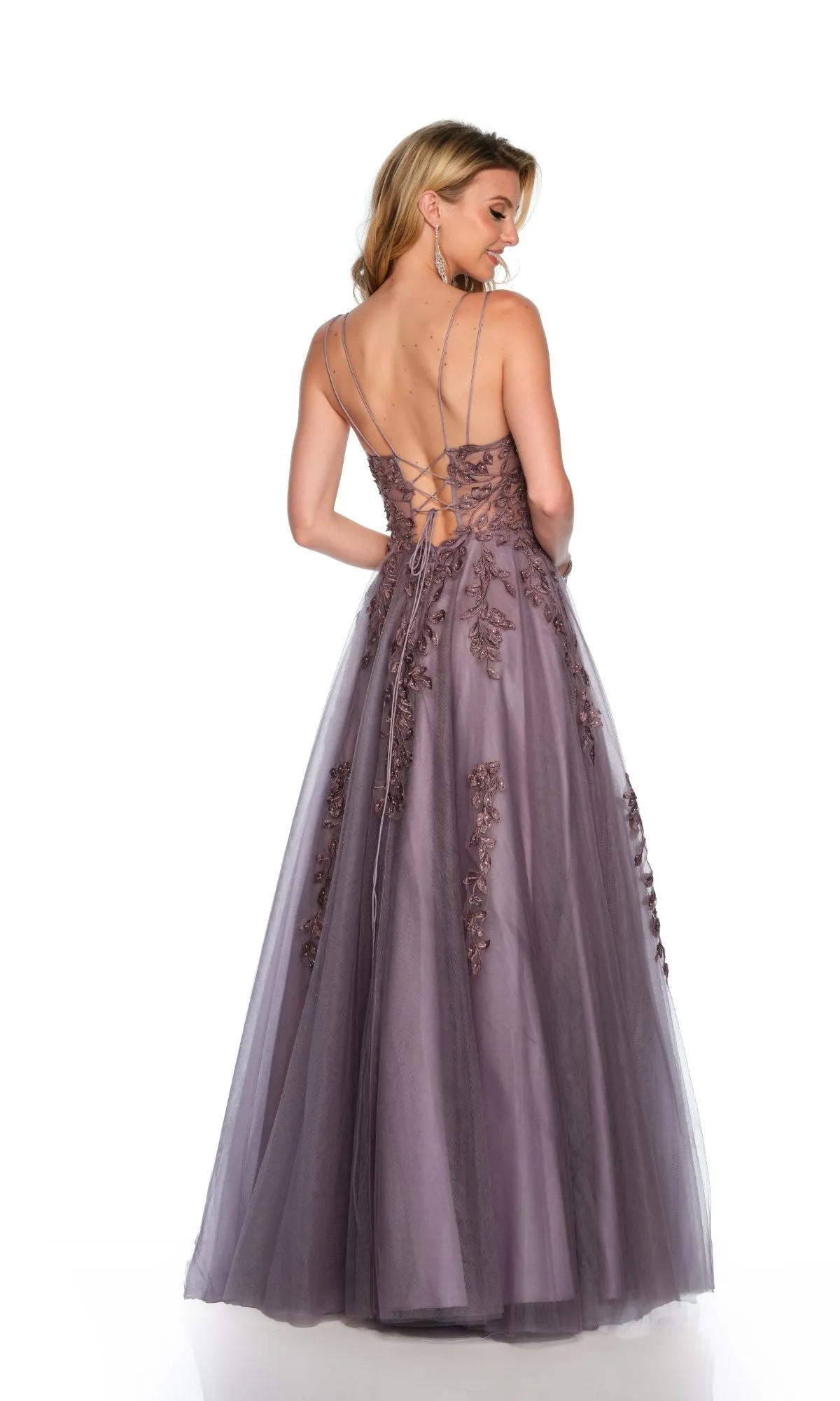 Long Formal Dress 11653 by Dave and Johnny sold by PromGirl product image thumbnail 2