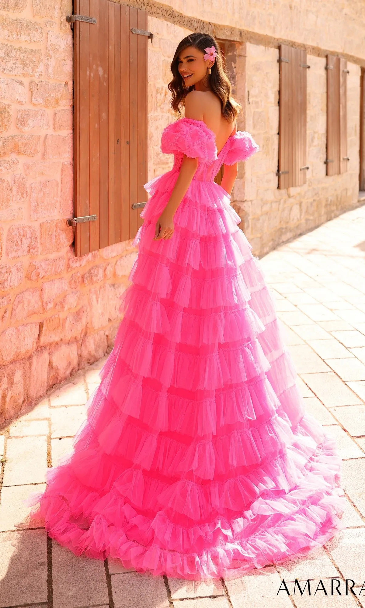 Amarra Long Prom Dress 94000 sold by PromGirl product image thumbnail 2