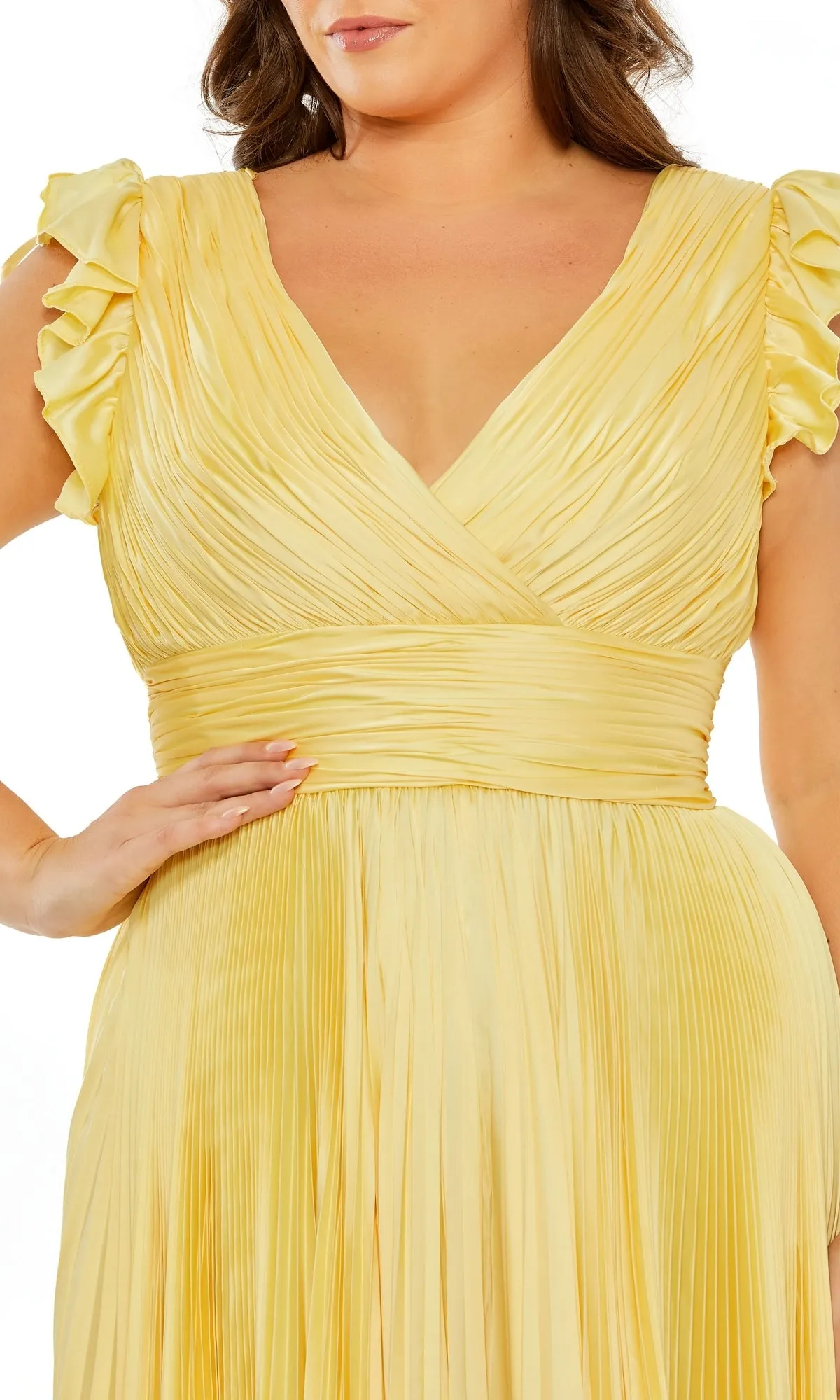 Long Plus-Size Formal Dress 77006 by Mac Duggal sold by PromGirl product image thumbnail 5