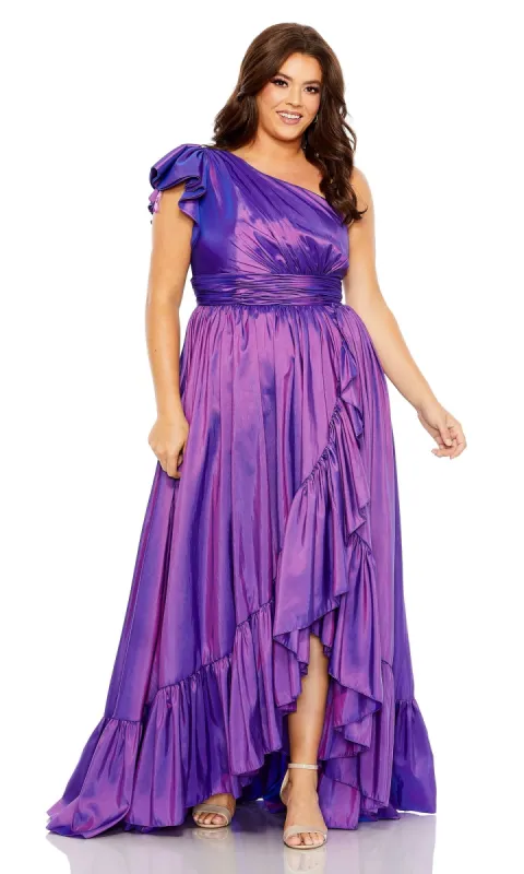 Long Plus-Size Formal Dress 68149 by Mac Duggal sold by PromGirl