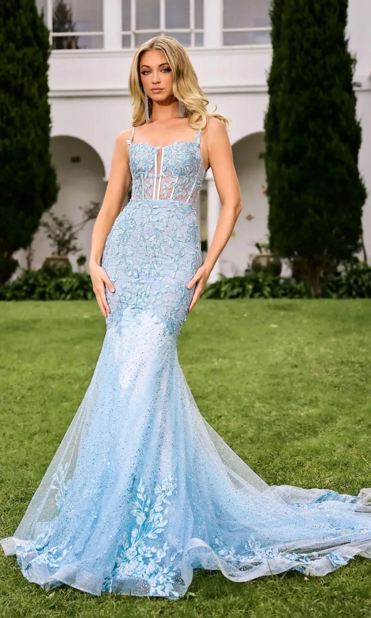 Long Prom Dress PS24252 by Portia and Scarlett sold by PromGirl product image thumbnail 3