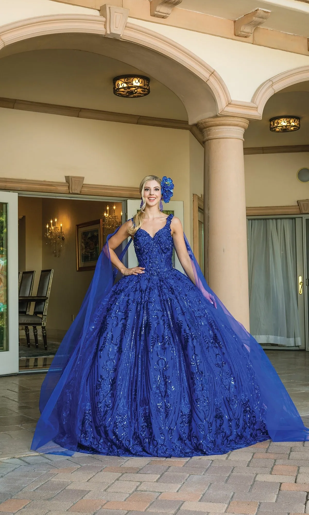 Quinceanera Dress 1649 By Dancing Queen sold by PromGirl product image thumbnail 4