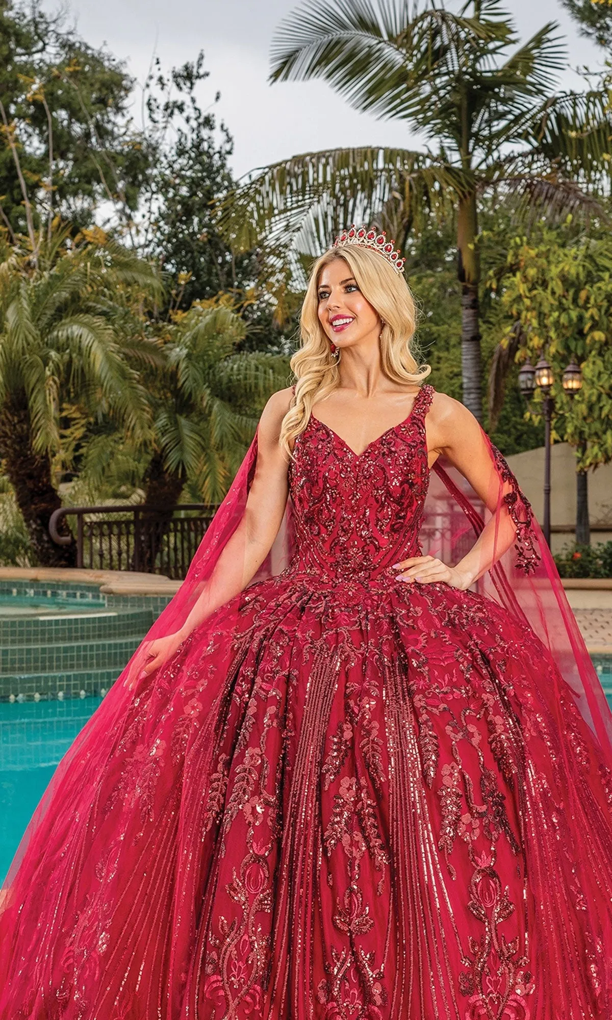 Quinceanera Dress 1649 By Dancing Queen sold by PromGirl product image thumbnail 3